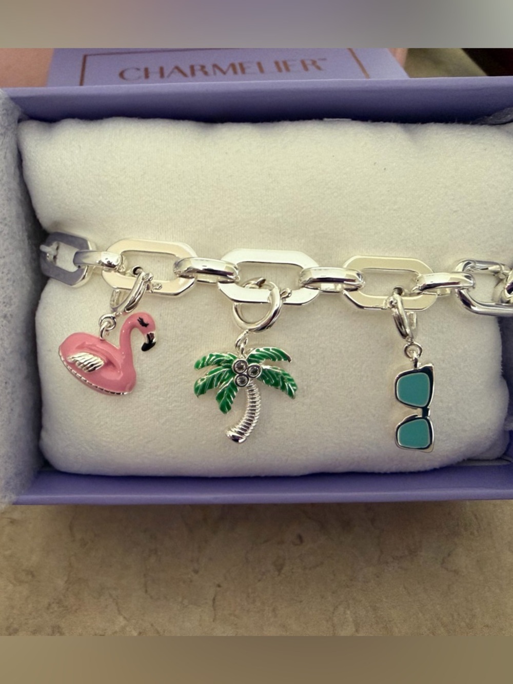 BP Charmelier Charm Bracelet Tropical Getaways